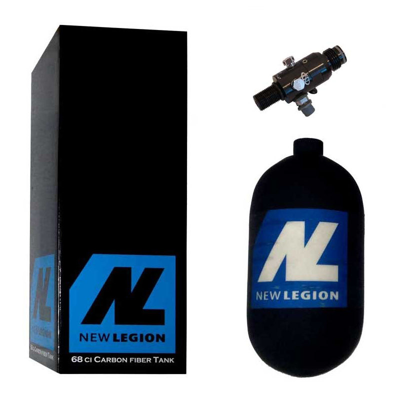 1,1 Liter New Legion Dwarf Composite HP System inkl. Dwarf Regulator