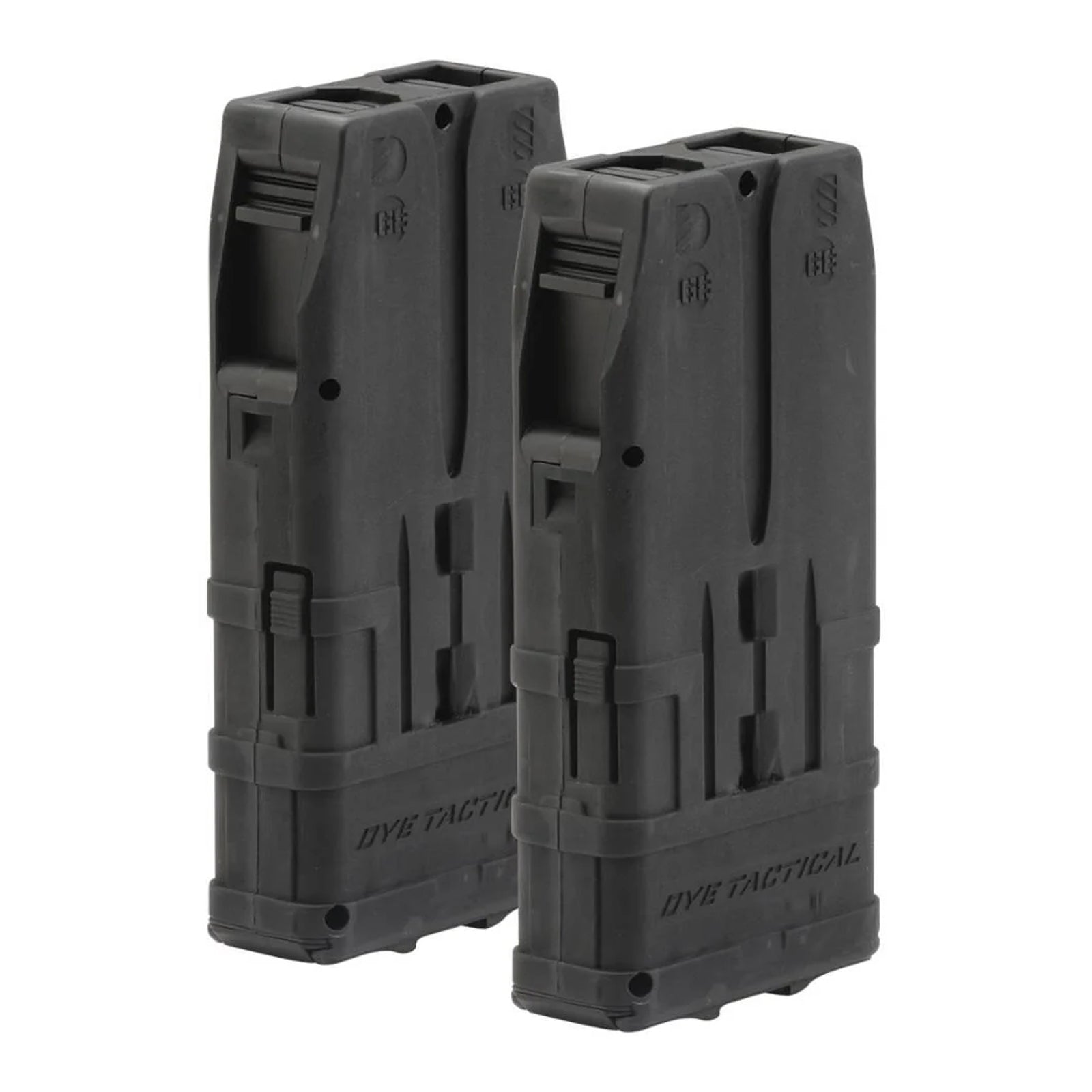 DYE DAM 10 Schuss Ersatzmagazin 2er Pack - black