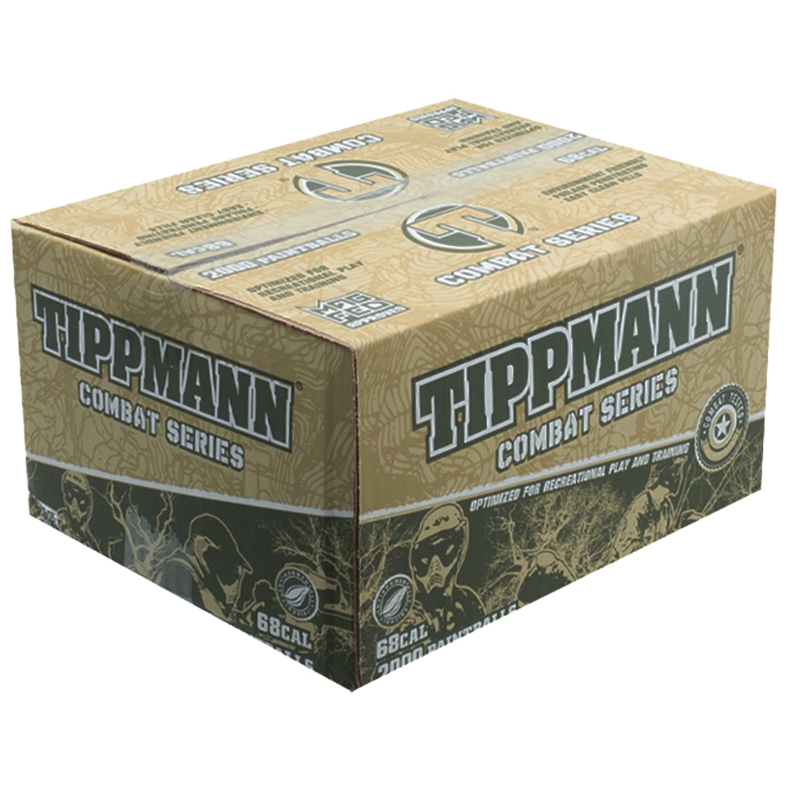 Tippmann Combat Paintballs Cal.68 - 2000er Karton