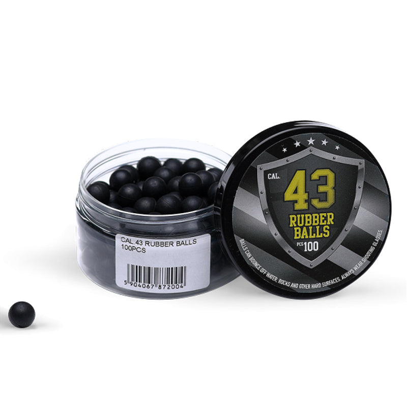 RSB Rubber Balls / Gummigeschosse Cal.43 - 100 Stk.