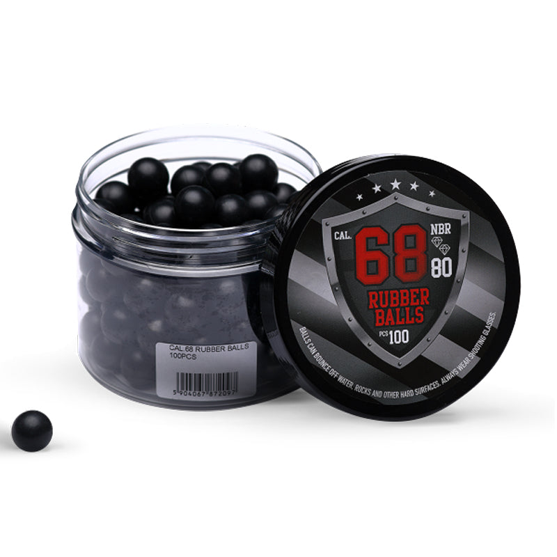 RSB Rubber Balls / Gummigeschosse Cal.68 - 100 Stk.