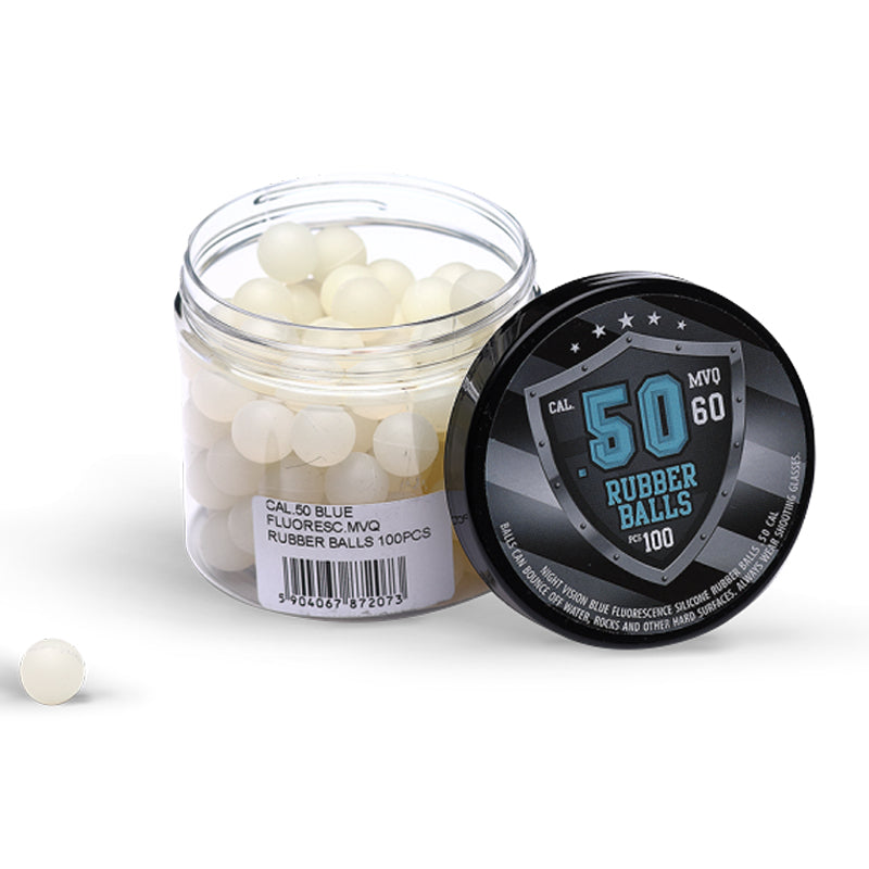 RSB Tracer Rubber Balls / Gummigeschosse Cal.50 - 100 Stk.