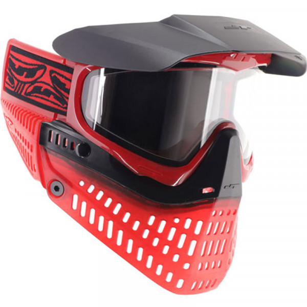 JT Proflex Spectra Thermal Paintball Maske LE Ice Red