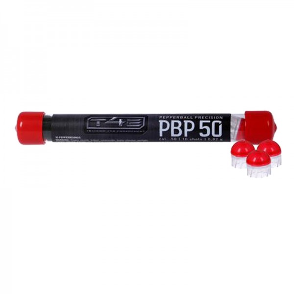 Umarex T4E PBP 50 Pepperballs Precision cal. 50 - 10 Stück