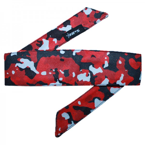 HPS Paintball Head Band - Red Camo