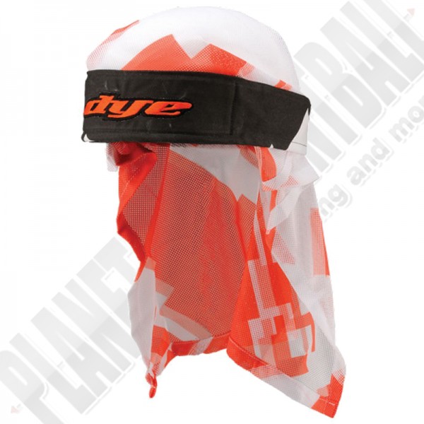 Dye Paintball Head Wrap Airstrike orange/white